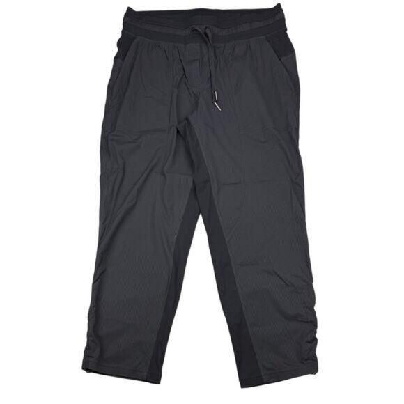 LULULEMON Dance Studio Mid-Rise Crop 25" Size 8 Black - Picture 5 of 10